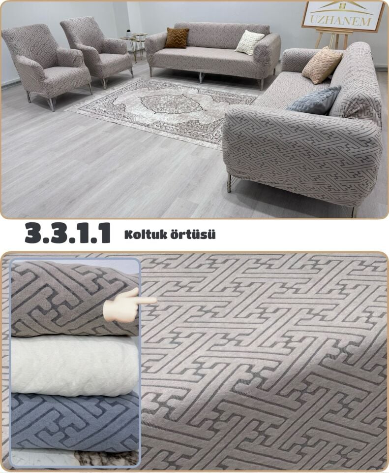 Anahtar Desen Koltuk Kılıfı 3.3.1.1 Koltuk Örtüsü Takımı