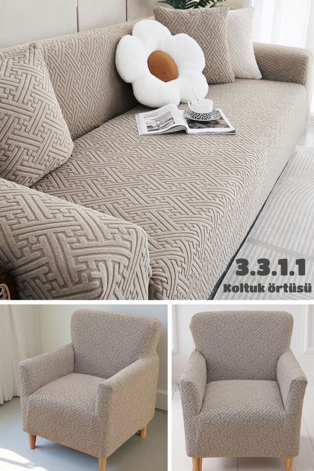Anahtar Desen Koltuk Kılıfı 3.3.1.1 Koltuk Örtüsü Takımı