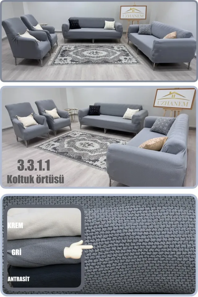 3.3.1.1 buğday desen koltuk örtüsü takımı koltuk kılıfı