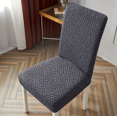 Sandalye kılıfı sandalye örtüsü antrasit