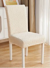 Sandalye kılıfı sandalye örtüsü krem