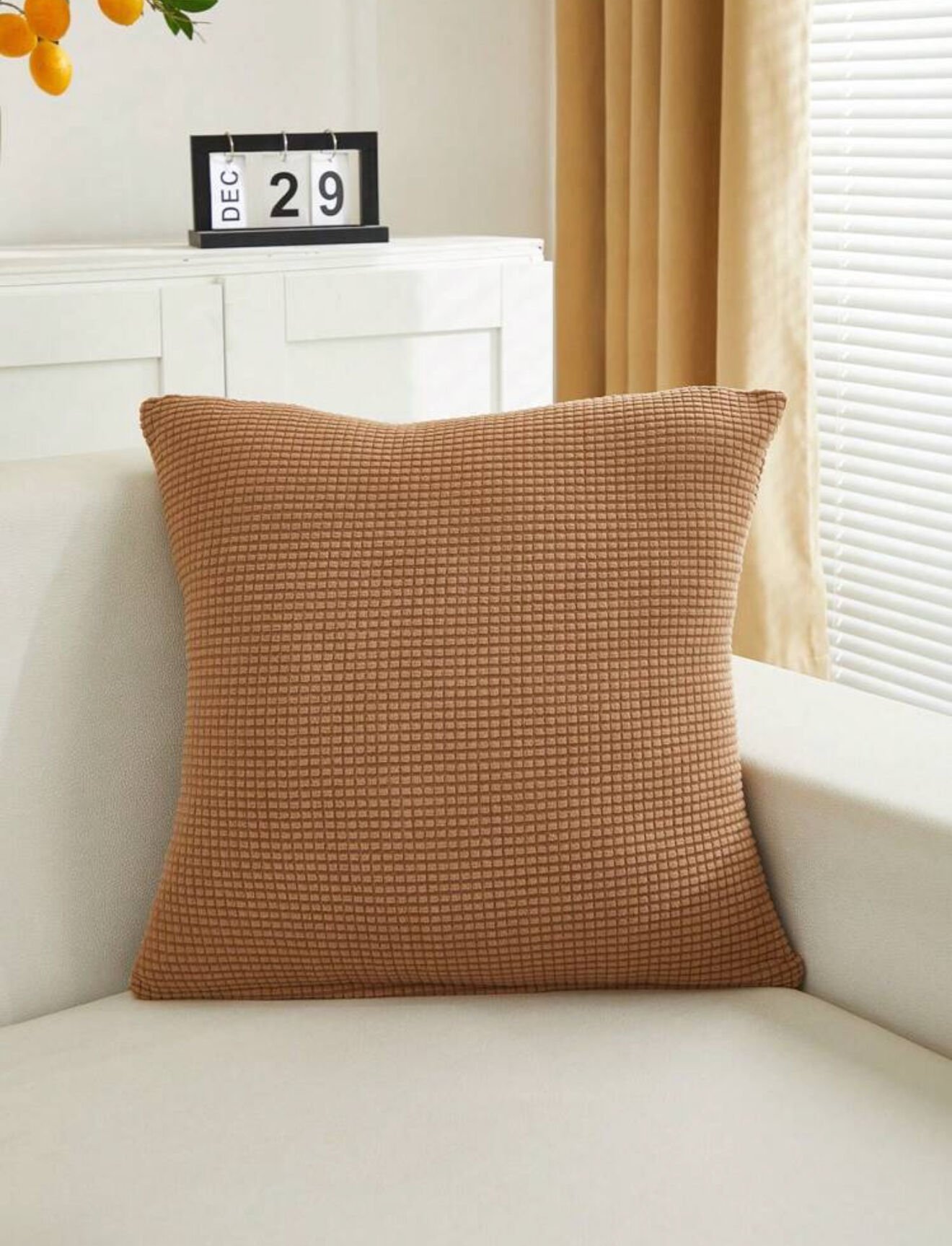 kırlent kılıfı özel Tasarım  Dekoratif Kırlent Kılıfı 43cm x 43cm 1adet kahve rengi