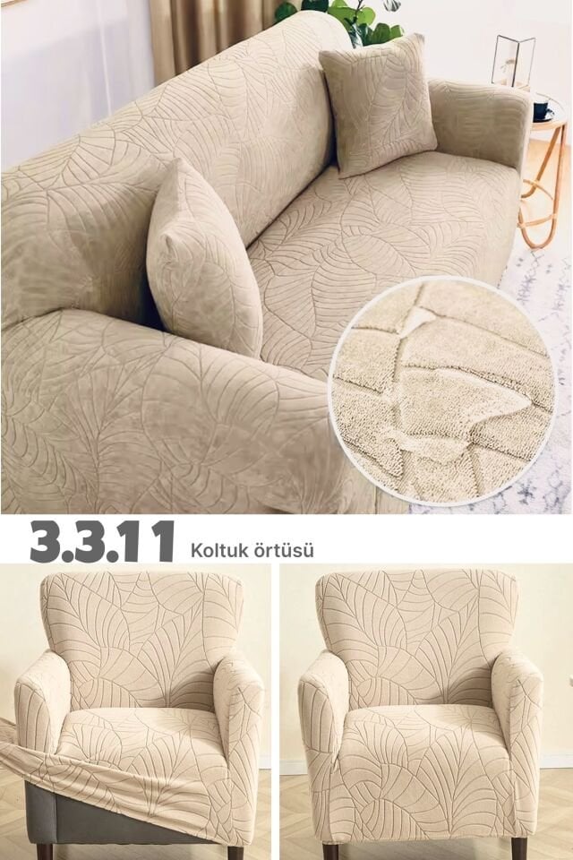 3.3.1.1 Koltuk Örtüsü Koltuk Kılıfı Takımı Ev Tekstili Sofa Cover