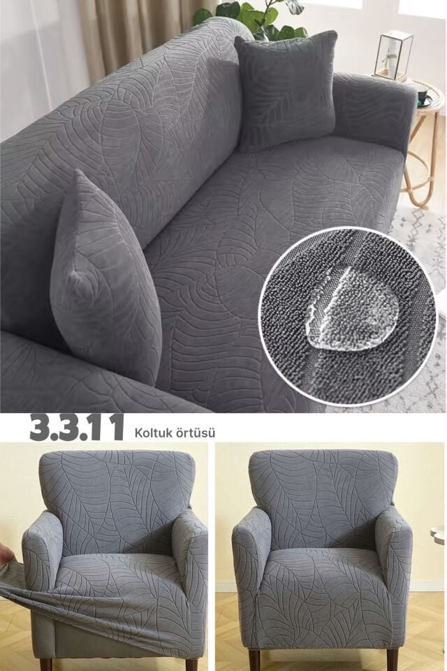 3.3.1.1 Koltuk Örtüsü Koltuk Kılıfı Takımı Ev Tekstili Sofa Cover