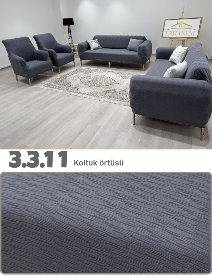 3.3.1.1 Koltuk Örtüsü Koltuk Kılıfı Takımı Ev Tekstili Sofa Cover