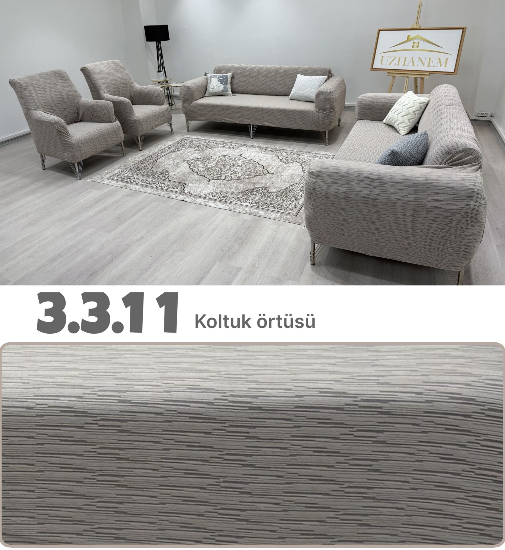 3.3.1.1 Koltuk Örtüsü Koltuk Kılıfı Takımı Ev Tekstili Sofa Cover