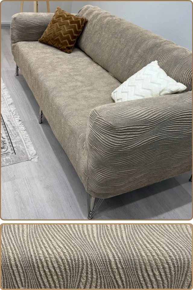 Ağaç Kabuğu Desen Koltuk Kılıfı 3.3.1.1 Koltuk Örtüsü Takımı