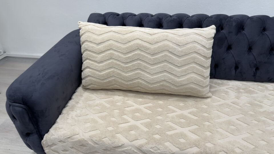 Koltuk Sırt Kırlenti / 50 x 90cm  Kanepe Minderi / Sırt Yastık Kılıfı/ Sırt Yastığı Kılıfı
