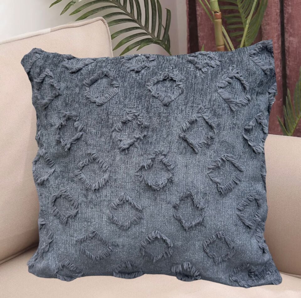 özel Tasarım 45 x 45cm Punch Panç Desen Dekoratif Kırlent Kılıfı