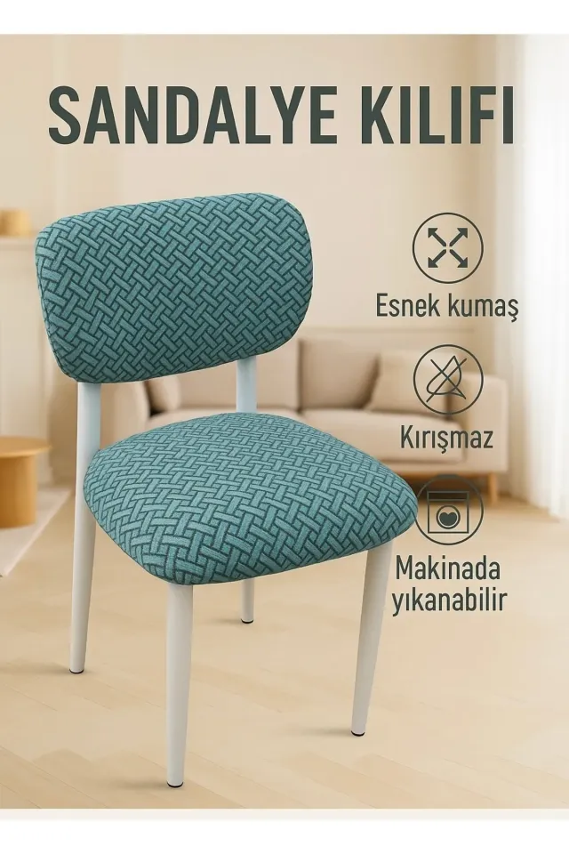 bohem sandalye kılıfı yeni model sandalye örtüsü