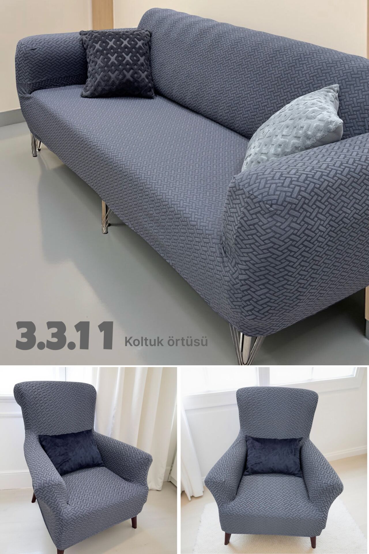 3.3.1.1 koltuk örtüsü takımı koltuk kılıfı sofa cover