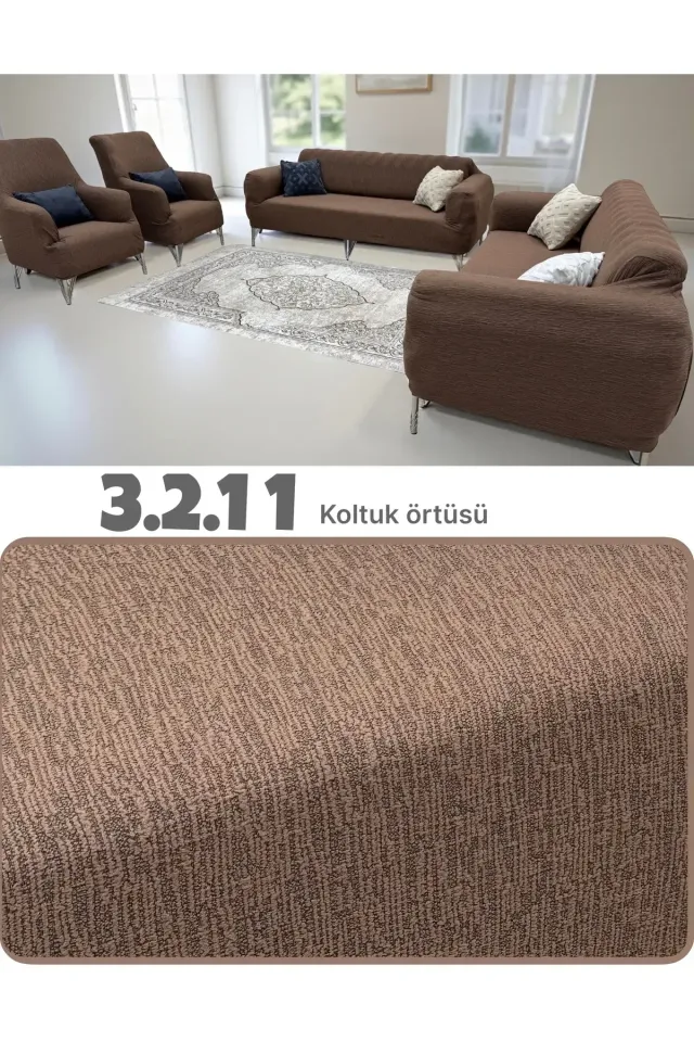 3.2.1.1 koltuk örtüsü takımı koltuk kılıfı kahverengi