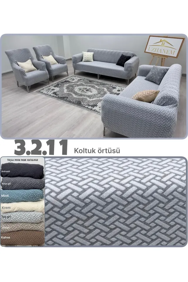 3.2.1.1 koltuk örtüsü takımı koltuk kılıfı Taş Gri
