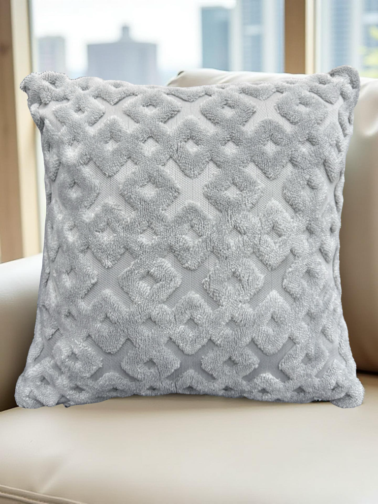 özel Tasarım Punch Panç Desen Dekoratif Kırlent Kılıfı 43cm x 43cm 1adet
