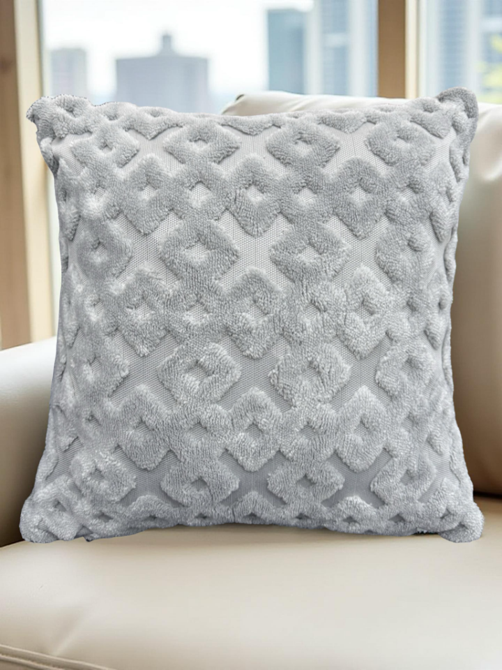 özel Tasarım Punch Panç Desen Dekoratif Kırlent Kılıfı 43cm x 43cm 1adet