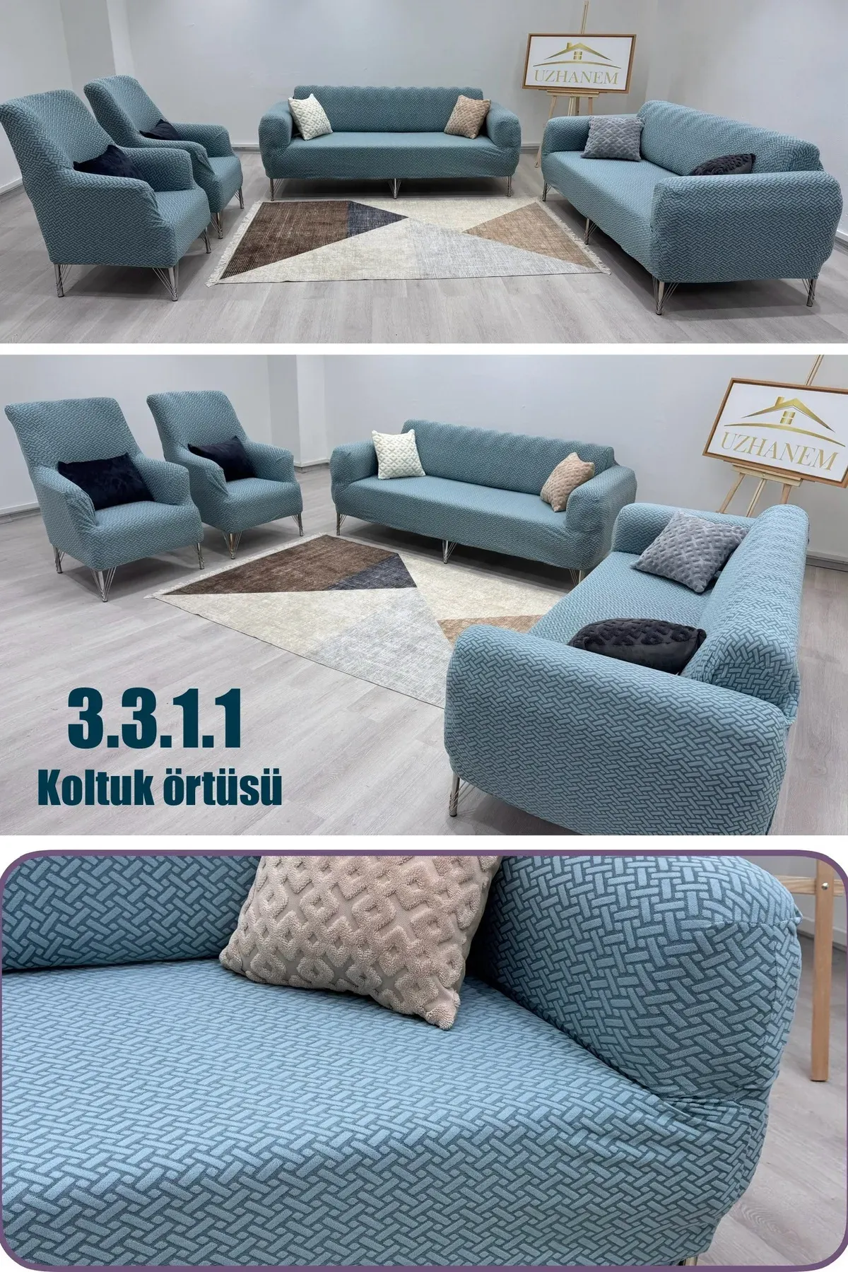 3.3.1.1 koltuk örtüsü takımı koltuk kılıfı sofa cover