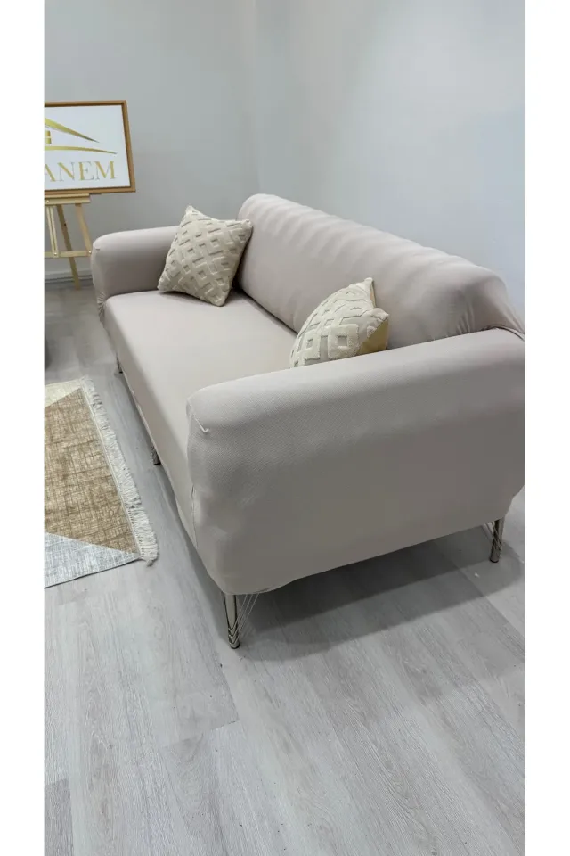 Koltuk Örtüsü Bal Peteği Desen Üç Kişilik Koltuk Kılıfı . Tüylenme Yapmaz