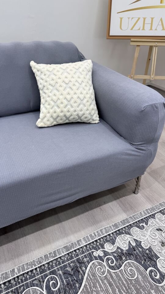 koltuk örtüsü 2kişilik koltuk kılıfı gri