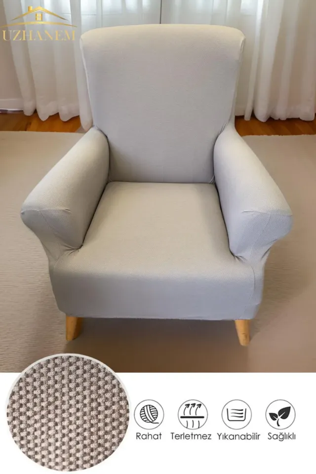 koltuk kılıfı berjer koltuk örtüsü tekli koltuk kılıfı sofa cover