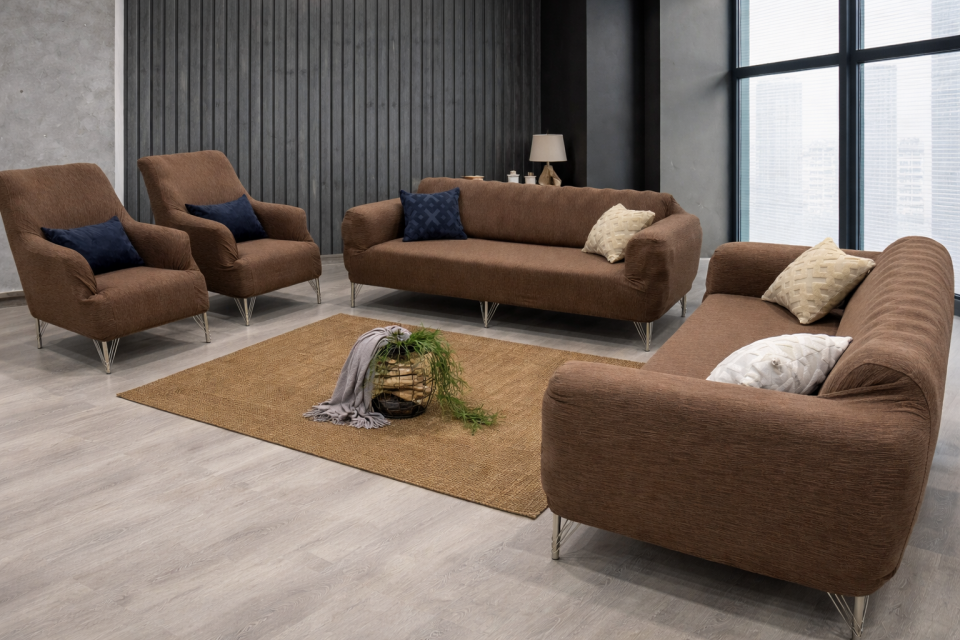 Ağaç Kabuğu Desen Koltuk Kılıfı 3.3.1.1 Koltuk Örtüsü Takımı