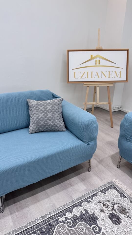 Likrali Streç Lastikli Esnek Yikanabilir Kare Desen Üç Kişilik Kotuk Örtüsü Koltuk Kılıfı (1adet) minit