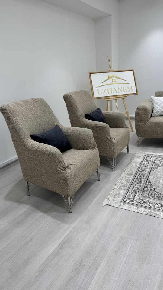 Ağaç Kabuğu Desen Koltuk Kılıfı 3.3.1.1 Koltuk Örtüsü Takımı vizon