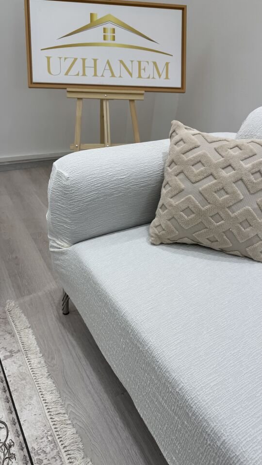 Ağaç Kabuğu Desen Koltuk Kılıfı 3.3.1.1 Koltuk Örtüsü Takımı krem